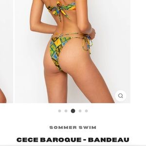 Sommer Swim tie side bikini bottoms. Size M with tags